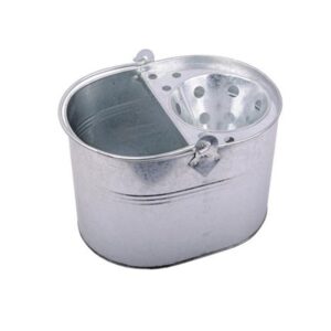 Galvanised Mop Bucket with Wringer