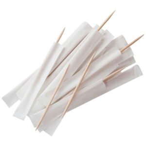 Birchwood Toothpick Double Pointed 100% Biodegradable - 7cm