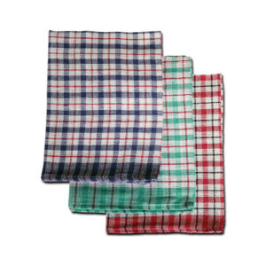 Mini Check Cotton Tea Towel