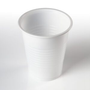 7oz Squat Cup Plastic White