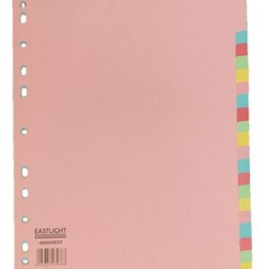 20 Part Divider Coloured