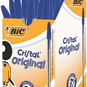 Bic Crystal Ballpoint Pen Medium 0.4mm Blue