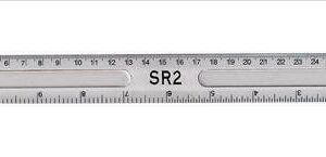 Ruler Shatter Resistant 30cm Clear