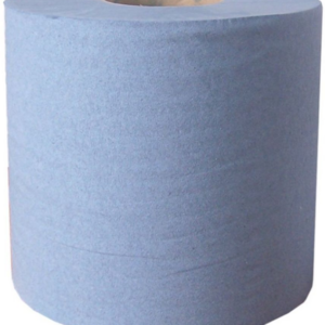 Contract Centrefeed Roll 170mm 2ply Blue