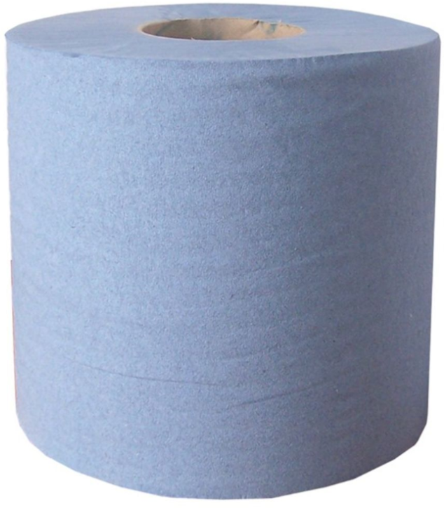Contract Centrefeed Roll 170mm 2ply Blue