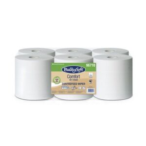 Bulkysoft 96710 Premium Centrefeed Roll Micro Embossed 177mm x 145m 2ply White