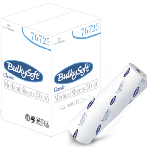 Bulkysoft 76725 Premium Pure Tissue 20" Hygiene Roll 500mm x 40m 2ply White