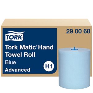 Tork 290068 Roller Towel H1 Matic 21cm x 150m 2ply Blue