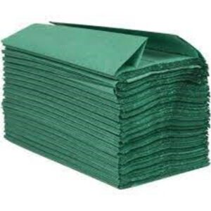 C-Fold Hand Towel 1ply Green