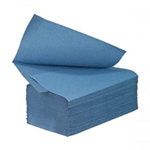 V-Fold Hand Towel 246x222mm 1ply Blue