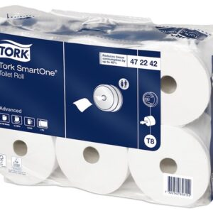 Tork 472242 SmartOne Toilet Roll 207m 2ply White