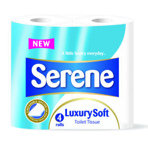 Luxury Toilet Roll 2ply White 200 Sheet