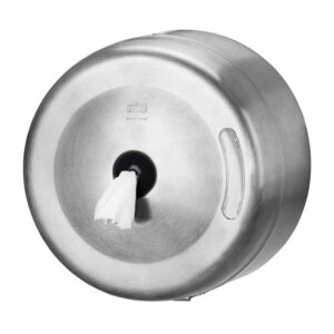 Tork 472054 SmartOne Single Toilet Roll Dispenser Stainless Steel