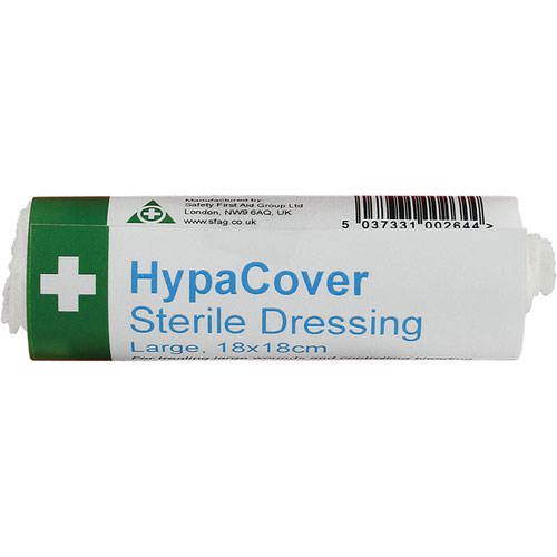 First-Aid Dressings Sterile Non-Adherent 18x18cm