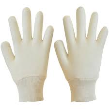 Stockinette Liner Glove White One Size