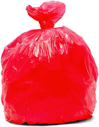 Red Refuse Sack 18x29x38