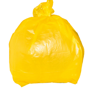 Yellow Refuse Sack 18x29x38