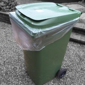 Clear Wheelie Bin Liner Heavy Duty