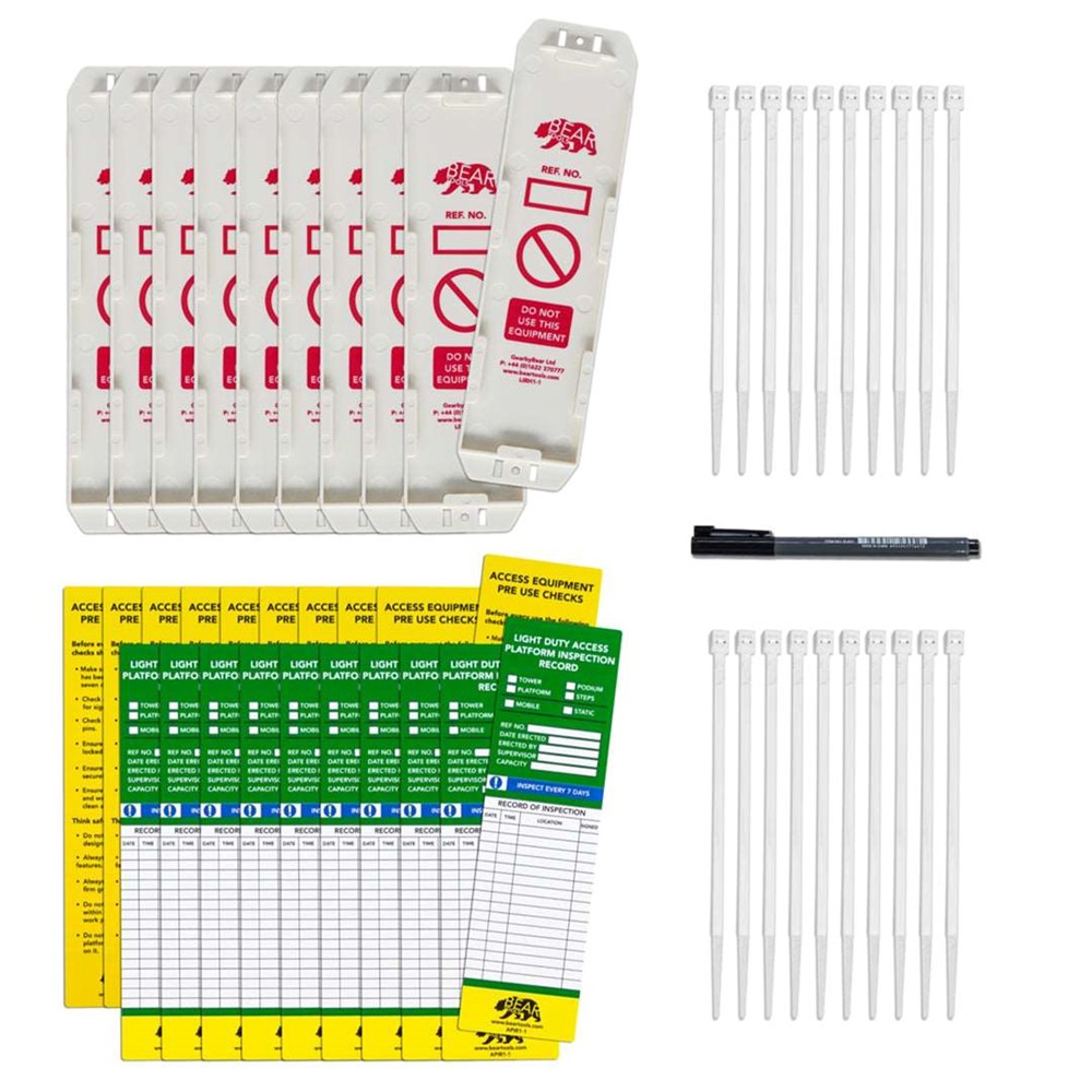 Access Platform Inspection Record Kit