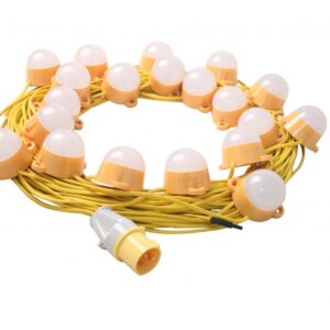 110v LED Festoon Lighting Set 22m