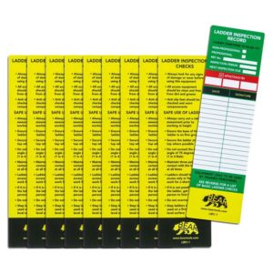 Ladder Safety Notice Inserts