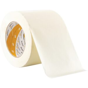 100mm 3M 1104 White Low Tack Masking Tape 50m