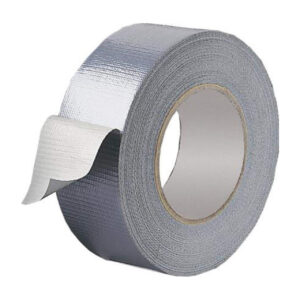 Silver Poly Cloth Tape 50mm x 50m