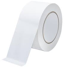 White Poly Cloth Tape 75mm x 50m