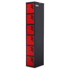 Recharge Station Locker with 6 Doors