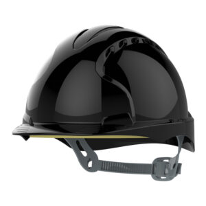 JSP Evo 2 Vented Safety Helmet Black