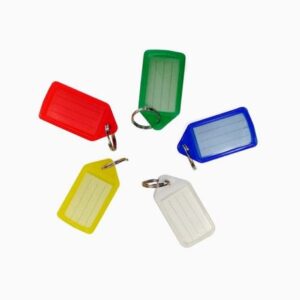 Key Tags in Assorted Colours