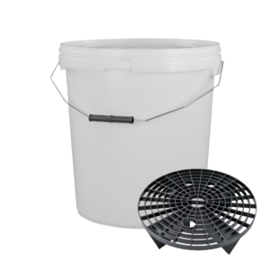 2 X 20L Detailing Buckets + 2 X Grit Guards