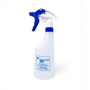 600ml Plastic Bottle & Standard Blue & White Trigger
