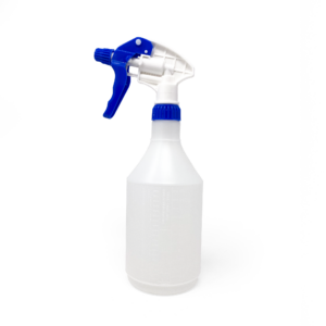 750ml Plastic Bottle & Standard Blue & White Trigger