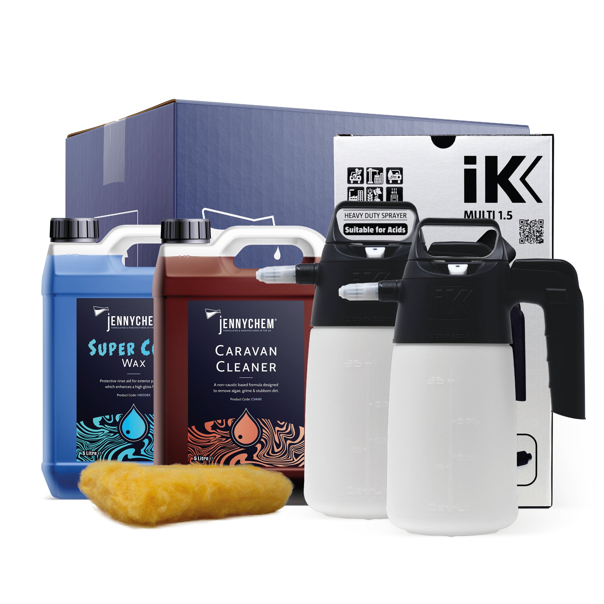Caravan Cleaning Kit (Sprayers x2)