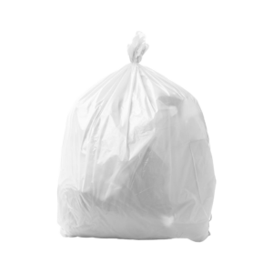 Heavy Duty White Swing Bin Liners (Pack of 100)