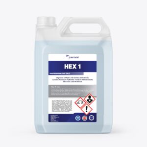 Hex 1 - Deep Fat Fryer & Filter Cleaner / Stainless Steel Cleaner & Degreaser