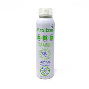 Virolizer 150ml Aerosol 70% Isopropyl Alcohol (IPA) for Electronics, General Cleaning