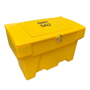 200LT Yellow Grit Salt Bin
